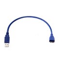 USB3.0 to micro Data Cable Blue