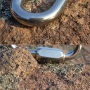 Outdoor Rock Climbing Shackle Rig Lock Buckle XD-8619 Silver 10mm