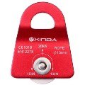 Outdoor Rock Climbing Pulley Single Line Pulley  Red