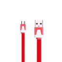 Micro USB Data and Charge Cable, universal for Andriod devices, Rose Red