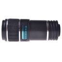 Universal Phone Camera Lens 12 Times Phone Telescope With Clip Black