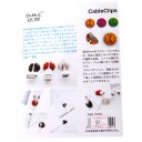 6pc Multipurpose Cord Wire  Drop Organizer Colourful