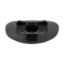 Suction Cup Mount Cellphone Mobile Holder for GPS, Large Size, 15mm thickness ,PP+Silicone, black