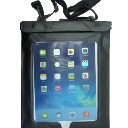 Outdoor waterproof carrying bag case for Ipad ,PVC material, with Audio cable