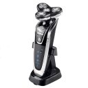 Beauty & Personal Care Men's Electric Shaver Razor Rinseable Power Charging Black