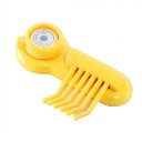 Creative Household Essentials Six-claw Vacuum Suction Hooks Yellow