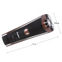 Beauty & Personal Care Men's Electric Shaver Razor Rinseable Power Charging Brown