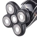 3 In 1 Rechargeable Shaver Washable Five Head Black