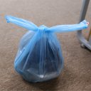 Portable Vest Shape Kitchen Trash Garbage Rubbish Roll Plastic Bags 30 Pcs/Roll