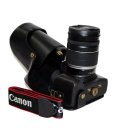 Protective Camera Case for Canon 760D/750D Cap Detachable Retro Style Black