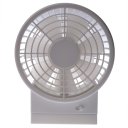 Mini Silence Fan Angle Adjustable 5 inch Double Layers Fan Blades Pink