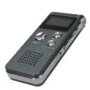 SK-012 Muiti-function Best USB Digital Audio Voice Recorder 4GB Gray