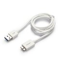USB3.0 Data Cable Charging Cable 800mm White