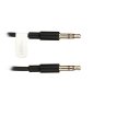 AUX Audio Stereo Cable 3.5mm Car Connecting Cable 1500mm White