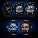 Multi-Function Sport Watch Dual Display Dual Movement Waterproof Watch