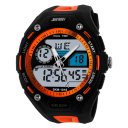 Multi-Function Sport Watch Dual Display Dual Movement Waterproof Watch