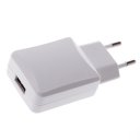 Protable Travel Power Charger Adapter 30-067 European Standard VDE 5V2.4A USB White