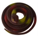 Realistic TPR Snake Toy Super Stretchy Trick Prop Children's Gift Toy Coffee Round Head Snake