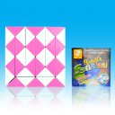Magic Snake Cube Folding Puzzle Twist,, ABS material