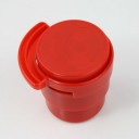 Red Eco-friendly Stapless Stapler Paperclip Staple New