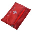PPJY First Aid Bag Outdoor Use First Aid PU Bag (Bag Only First Aid Supplies Not Included)