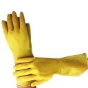 Domestic Clean Car Washing Acid and Alkali Resistant Gloves Extra Thick and Big Latex Gloves