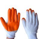 13 Pins Nylon Dipping Labor Protection Gloves PVC Gloves