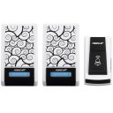 Cordless Remote Wireless Digital Doorbell 1 Smart Doorbell with 2 Receiver 36 Polyphony Sounds