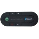 Car Use Hand Free Calling Bluetooth Device Black