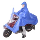 Motorcycle Pearly Lustre Surface Raincoat For 2 People 16025 Blue