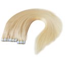Tape for Hair Extensions Double Drawn Silk Straight 50 pcs/pack 16 inch Color #613