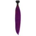 Colors 100% Human Hair Extension Silk Straight 18 Inch 1b burg