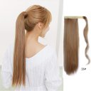 Wig Velcro Ponytail Long Straight Hair Wig 613#