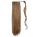 Wig Velcro Ponytail Long Straight Hair Wig 26#