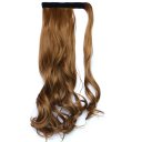 Wig Velcro Ponytail Curly Hair Wig 6A