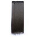 Wig Clips Ponytail Long Straight Hair Wig 70cm Color Number 4A