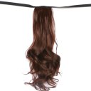 Wig Tie On Ponytail Banded Curly Hair Wig 33J
