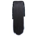 Wig Tie On Ponytail Banded Straight Hair Wig 99J