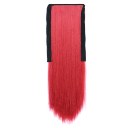 Wig Tie On Ponytail Banded Straight Hair Wig 130M