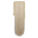 Wig Tie On Ponytail Banded Straight Hair Wig 22#