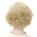 H764486 Cosplay COS Wigs Curly Hair Light Gold