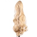 Womens Girls Fashion Wavy Curly Long Hair Human Full Wigs High Temperature Silk