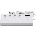 Power Strip Surge protector with USB Charging Port Support iPad iPod Smart Phone