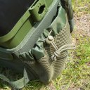 Nylon Fishing Gear Backpack Adjustable Shoulder Straps Knapsack for Outdoor