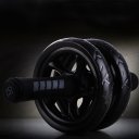 Abdominal Exercise Wheel Roller With Knee Mat Fully Assembled Abdominal Training