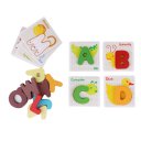 Multicolor Educational Play Cute Funny Animal Letters Jigsaw Puzzle Combination
