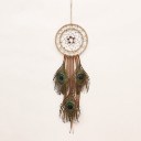 Traditional Dream Catcher Feathers Wooden Beads Wall Hanging Craft Gift MS6031