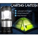 Outdoor Rechargeable LED Camping Light Lightweight Portable USB Lantern for Hike