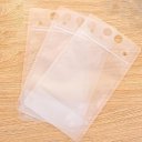 Hand-held Translucent frosted Reclosable Zipper Heat-proof Plastic Pouches Bag