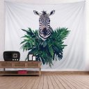 3D Digital Printing Wall Hanging Animal Tapestry-Zebra Bedroom Living Room Décor
